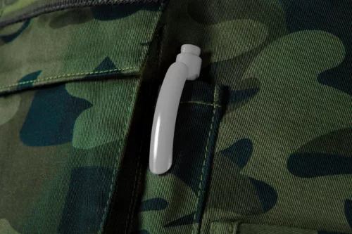 Neo Tools Kantáros, terepmintás munkásnadrág, CAMO, 60% pamut, 40% polyester, 255 g/m2, S