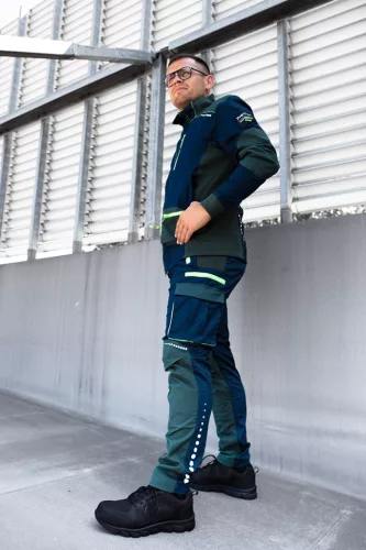 Neo Tools Kantáros munkásnadrág, Premium, 62% pamut, 35% polyester, 3% elasztán, XXL