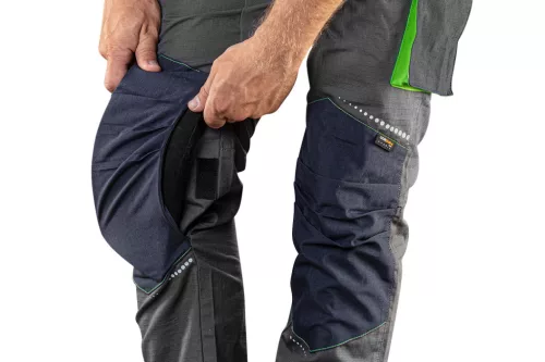 Neo Tools Kantáros munkásnadrág, Premium, 100% pamut, hasadásgátló szövet, XL