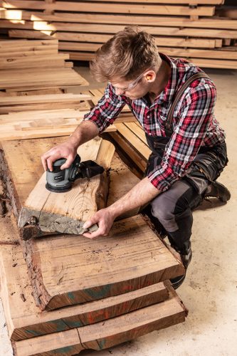 Neo Tools Kantáros munkásnadrág, karcsúsított(slim fit), 60% pamut, 37% polyester, 3% elasztán, 285 g/m2, M