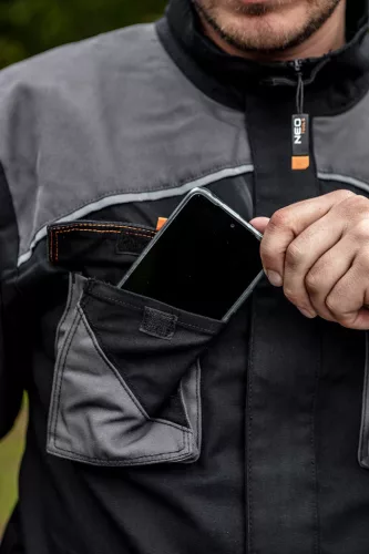 Neo Tools Overall, HD, karcsúsított(slim fit), 60% pamut, 37% polyester, 3% elasztán, 285 g/m2, S