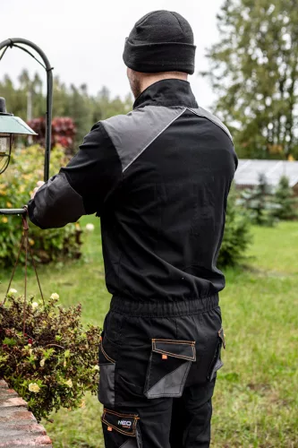 Neo Tools Overall, HD, karcsúsított(slim fit), 60% pamut, 37% polyester, 3% elasztán, 285 g/m2, S