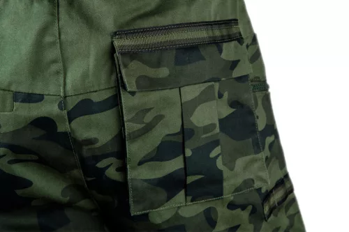 Neo Tools Terepmintás munkás rövidnadrág, CAMO, 60% pamut, 40% polyester, 255 g/m2, XXXL