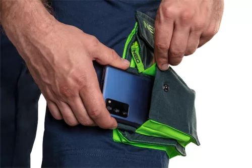 Neo Tools Munkás rövidnadrág övvel, Premium, 62% pamut, 35% polyester, 3% elasztán, L