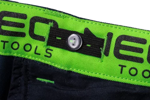 Neo Tools Munkás rövidnadrág övvel, Premium, 62% pamut, 35% polyester, 3% elasztán, M