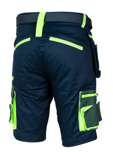 Neo Tools Munkás rövidnadrág övvel, Premium, 62% pamut, 35% polyester, 3% elasztán, M