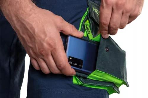 Neo Tools Munkás rövidnadrág övvel, Premium, 62% pamut, 35% polyester, 3% elasztán, S