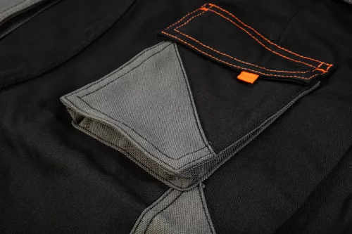 Neo Tools Karcsúsított(slim fit) munkás rövidnadrág, 60% pamut, 37% polyester, 3% elasztán, 285 g/m2, övvel, XXL