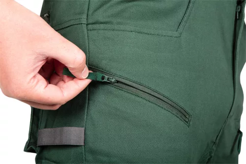 Neo Tools Munkásnadrág, Outdoor, zöld, 80% pamut, XXXL