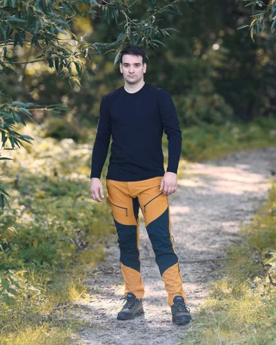 Neo Tools Munkásnadrág Outdoor, 4 irányú sztreccs, Mustár színű, XXL