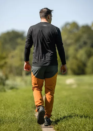 Neo Tools Munkásnadrág Outdoor, 4 irányú sztreccs anyag, 210g/m2, Mustársárga-szürke, XXXL