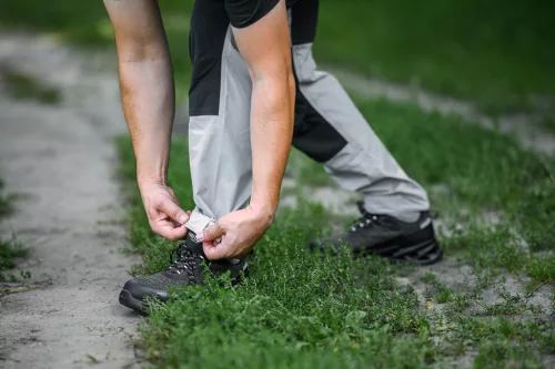 Neo Tools Munkásnadrág Outdoor, 4 irányú sztreccs anyag, 150g/m2, világos-sötét szürke, XXL