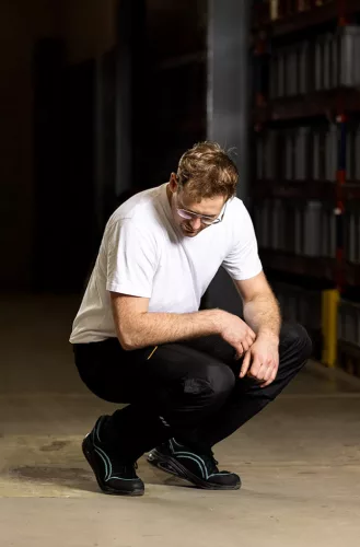 Neo Tools Munkásnadrág Mix&Match, 4 irányú sztreccs, 230g/m2, fekete-narancs, XXL