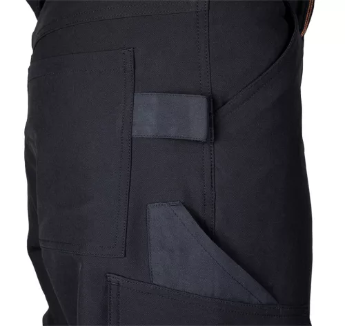 Neo Tools Munkásnadrág Mix&Match, 4 irányú sztreccs, 230g/m2, fekete-narancs, XXXL