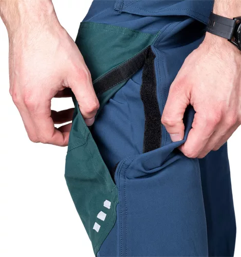 Neo Tools Munkásnadrág Mix&Match, 4 irányú sztreccs, 230g/m2, kék-zöld, XXXL