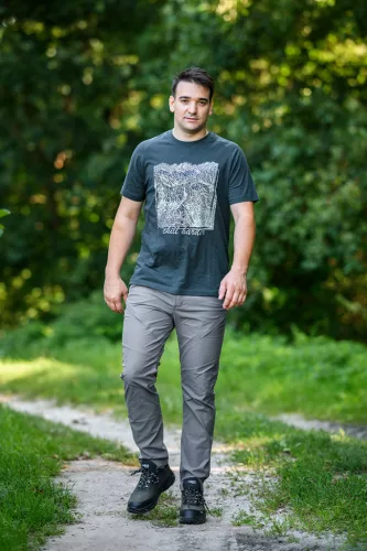 Neo Tools Munkásnadrág Outdoor, 2 irányú sztreccs anyag, 185g/m2, szürke, S