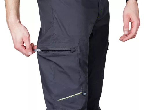 Neo Tools Munkásnadrág Mix&Match, sztreccs anyag, 135g/m2, szürke, XL