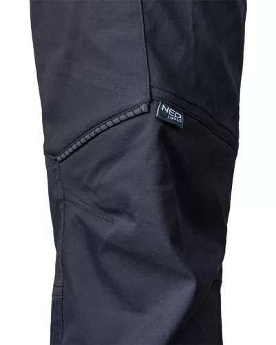 Neo Tools Munkásnadrág Mix&Match, sztreccs anyag, 135g/m2, fekete, XXXL