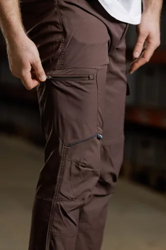 Neo Tools Munkásnadrág Mix&Match, sztreccs anyag, 135g/m2, barna, XXXL