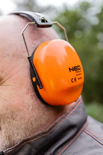 Neo Tools Munkavédelmi kabát, Basic, 35% pamut, 65% polyester, többfunkciós zsebek, gumírozott derék, CE EN341, M/50