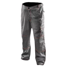   Neo Tools Munkásnadrág, Basic, L/52, 35% pamut, 65% polyester, 245 g/m2, többfunkciós zsebek, térdprotektor zseb, L