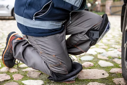 Neo Tools Munkásnadrág, Basic, S/48, 35% pamut, 65% polyester, 245 g/m2, többfunkciós zsebek, térdprotektor zseb, S