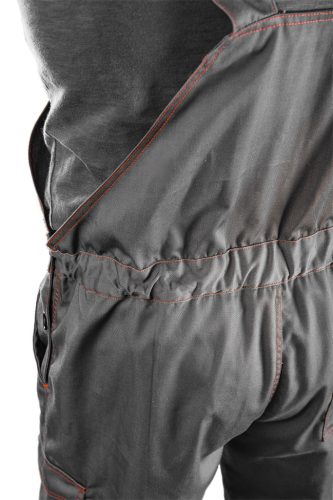 Neo Tools Kantáros munkásnadrág, Basic, M/50, 35% pamut, 65% polyester, 245 g/m2, térdprotektor zseb, M
