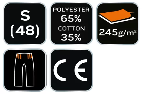 Neo Tools Munkás rövidnadrág, Basic, S/48