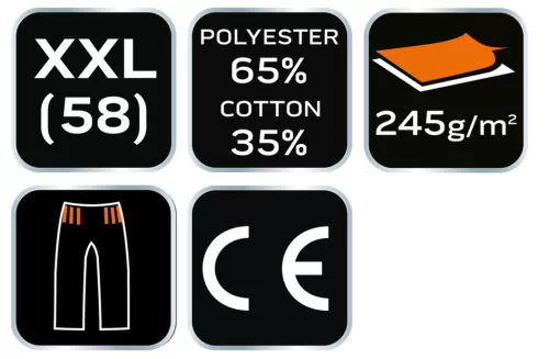 Neo Tools Munkás rövidnadrág, Basic, XXL/60