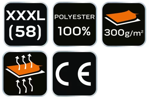 Neo Tools Polár munkavédelmi kabát, tengerészkék, XXXL