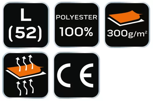 Neo Tools Polár munkavédelmi kabát, sötétszürke, L