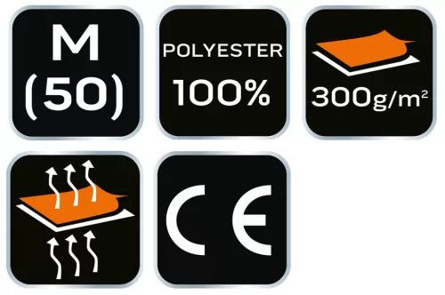 Neo Tools Polár munkavédelmi kabát, sötétszürke, M