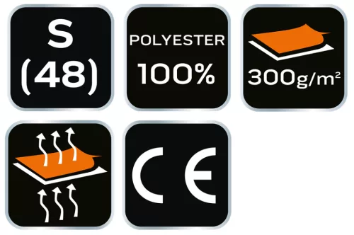 Neo Tools Polár munkavédelmi kabát, sötétszürke, S