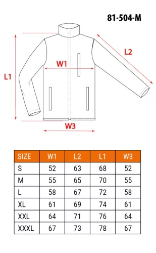 Neo Tools Polár munkavédelmi kabát, zöld, M