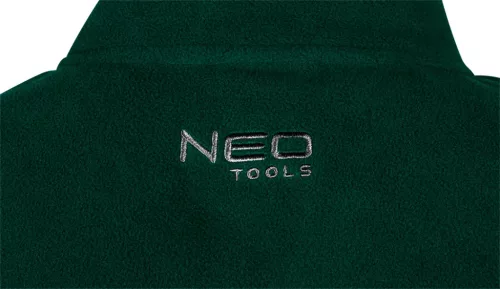 Neo Tools Polár munkavédelmi kabát, zöld, XL
