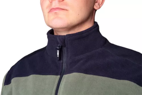 Neo Tools Polár munkavédelmi kabát, olíva, CAMO, 100% poliészter, 300g/m2, XXL