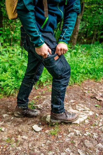 Neo Tools Polár munkavédelmi kabát, Premium, kék, Cordura megerősítésekkel, XL