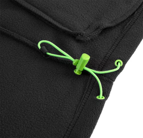 Neo Tools Polár munkavédelmi kabát, Premium, fekete, Cordura megerősítésekkel, 300g/m2, XXL