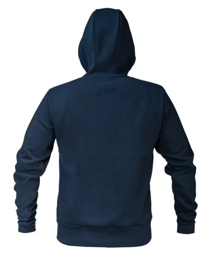 Neo Tools Munkavédelmi kabát, kapucnival Premium, kétrétegű, 67% pamut + 33% poliészter, XL