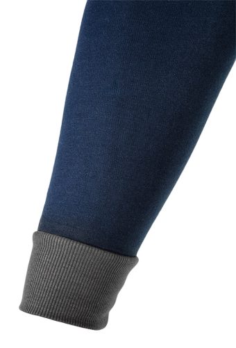 Neo Tools Munkavédelmi pulóver kapucnival Comfort, sötétkék, 60% poliészter 40% műselyem, M