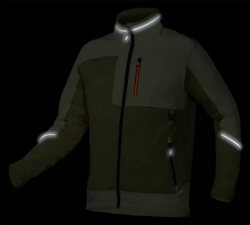 Neo Tools Softshell munkavédelmi kabát, Outdoor, zöld, L