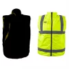 Neo Tools Kifordítható láthatósági munkavédelmi mellény, L