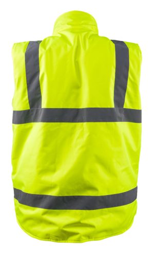 Neo Tools Kifordítható láthatósági munkavédelmi mellény, XL