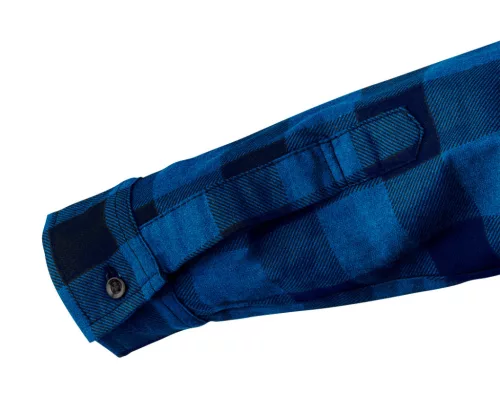 Neo Tools Flanel munkaing, tengerészkék-fekete, 100% pamut, L