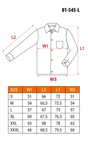 Neo Tools Flanel munkaing, tengerészkék-fekete, 100% pamut, L