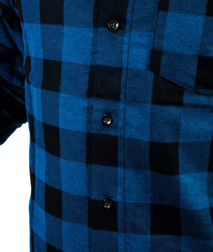 Neo Tools Flanel munkaing, tengerészkék-fekete, 100% pamut, XXL