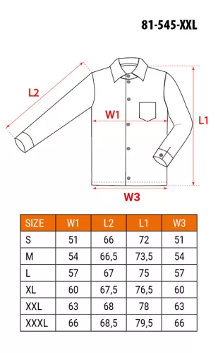 Neo Tools Flanel munkaing, tengerészkék-fekete, 100% pamut, XXL