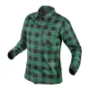 Neo Tools Flanel munkaing, zöld-fekete, 100% pamut, L