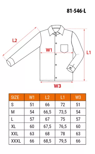 Neo Tools Flanel munkaing, zöld-fekete, 100% pamut, L