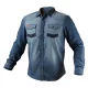 Neo Tools Farmer munkaing, Denim, 100% pamut, XL